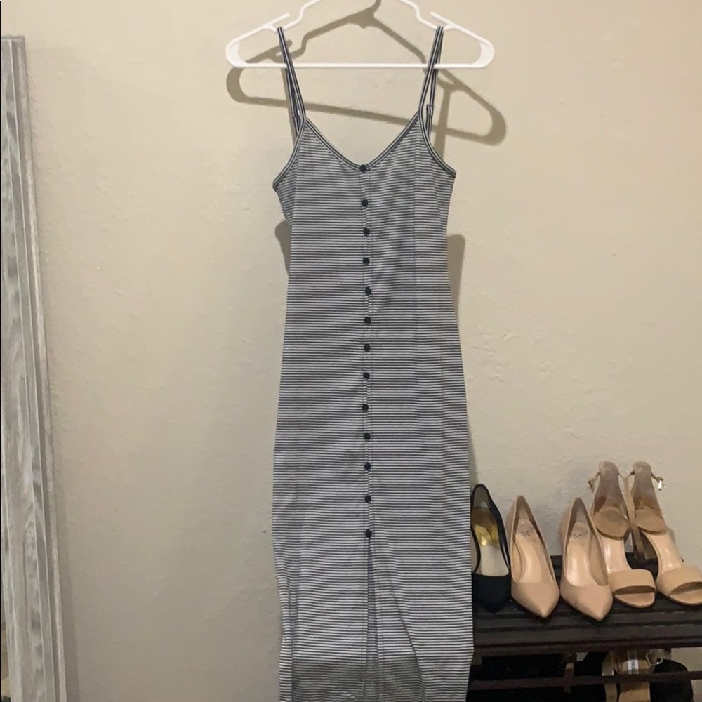 SHEIN striped midi dress (xs)
